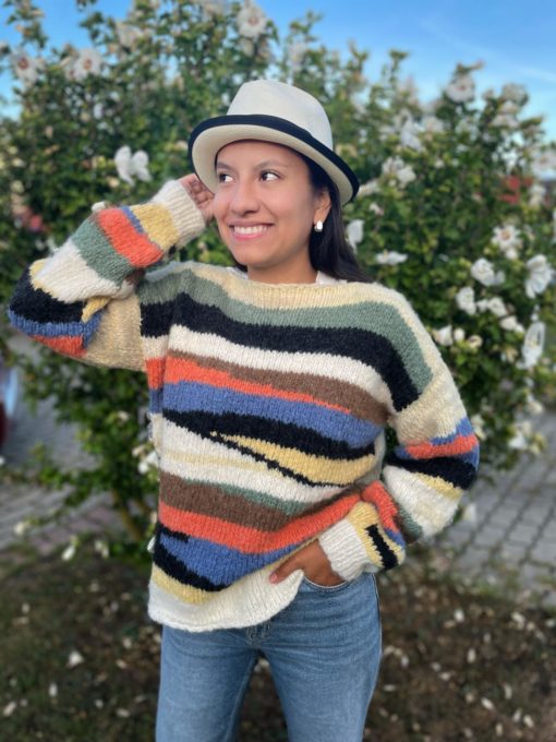 Lanzarote Pullover  - Baby Alpaka – Bild 3